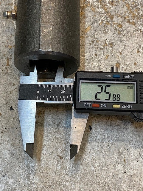 Steering Shaft Joint Yoke Assembly 1102-K-1G, 1102-C, 8-3/4" Long 26mm Bore