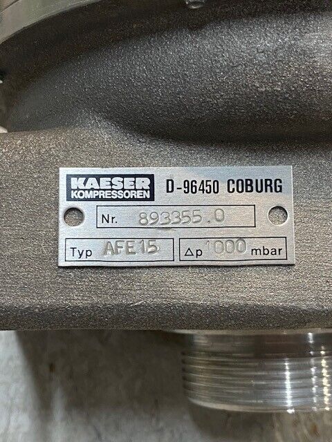 Kaeser D-96450 Ventilation Air Extraction 893355.0 | 10.099.001