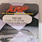 4 Quantity of XRP Fitting Adapter Natural Steel Straight Hardline 790126 (4 Qty)