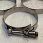 11 Qty of R.G.Ray 2405-64 T-Hose V-Band Clamps C-701-72 | 7/8" Thick (11 Qty)
