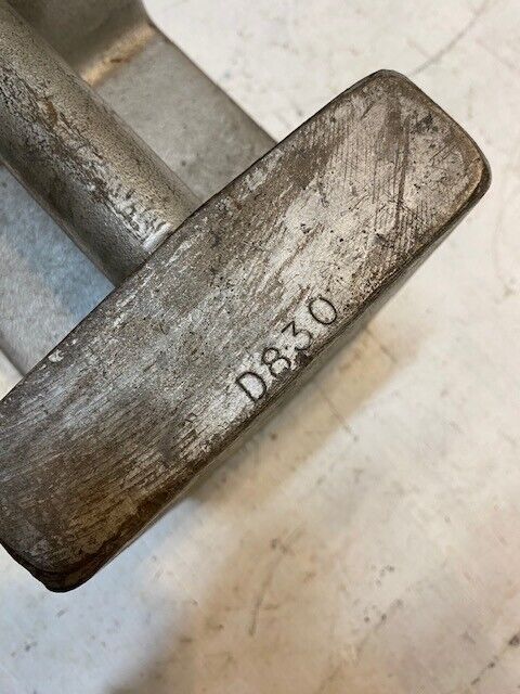 Cast Iron 50 lb Weight w/ Grip Handle D830