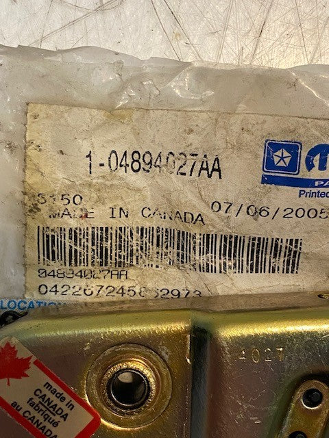 Mopar Grand Caravan Sliding Door Hold Open Latch Left 1-04894027AA