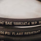 NRP Jones Hydraulic Hose 100R2 | SAE 100R2AT-4 | 5800PSI | Flame Resistant 50Ft