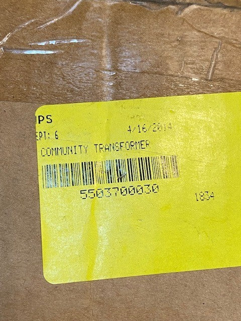 Community Power Transformer 4-1/2" Long 4" Wide 4" Tall