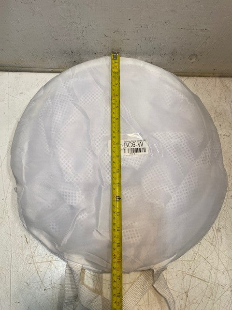 Balloon Corral, White Mesh, 6ft, BC6-W