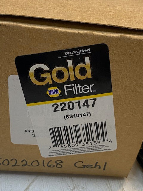 NAPA Gold Filter 220147 | SS10147 Gold Crankcase Vent Filter