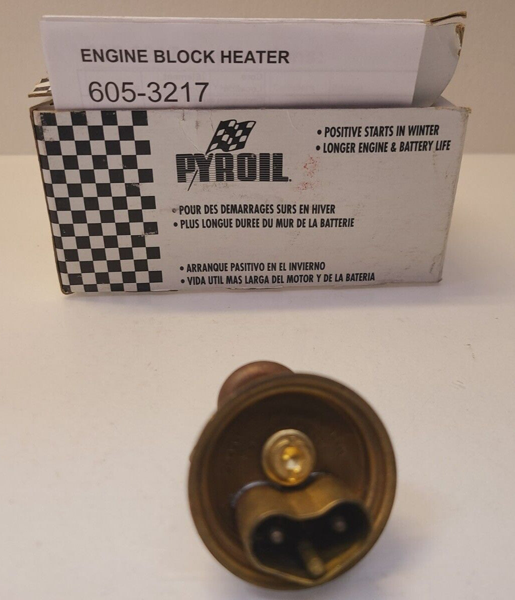 2 Quantity of Pyroil Engine Block Heaters 605-1472 | 605-3217 (2 Qty)