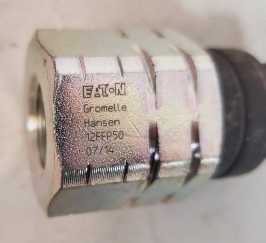 Eaton Hansen Steel Hydraulic Quick Connect Hose Coupling 1/2" | 12FFP50