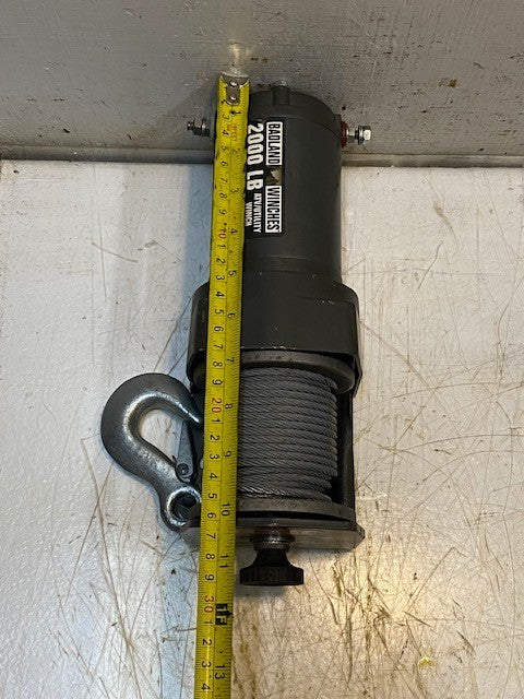 Badland Winches 2000 lb ATV/Utility Winch Electric Winch Kit