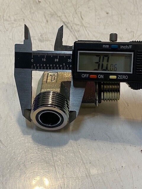 4 Quantity of Elbow Fittings 3X A-12 | 27mm Thread 15mm ID 30mm Thread (4 Qty)