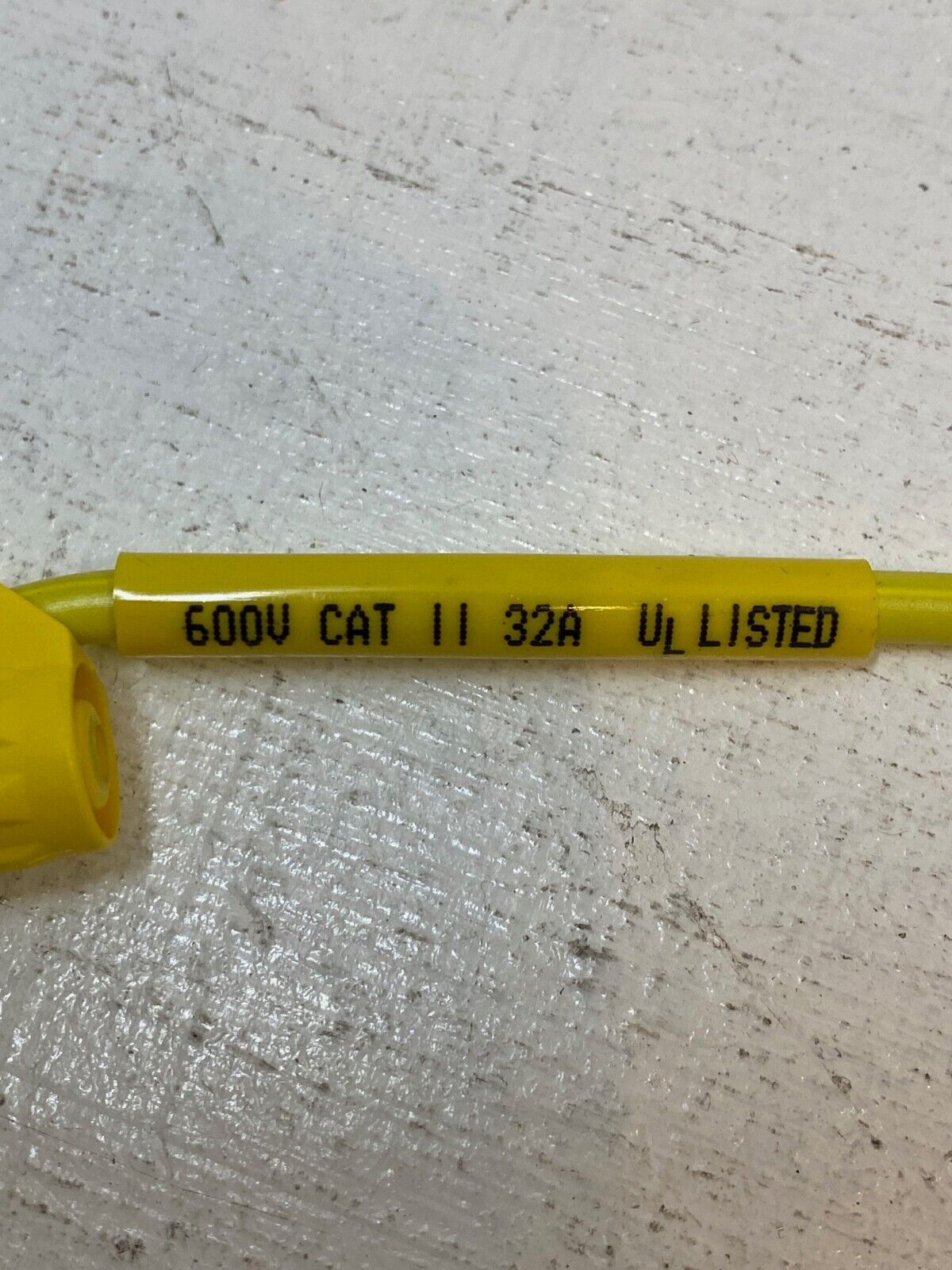 16 Quantity of CAT Yellow Connection Leads 16" L, 8951-20, D-61158 (16 Qty)