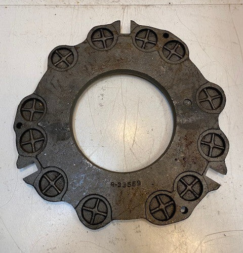 Transmission Cast Clutch Plate for John Deere R-33569 | 13-3/4" W 6-1/2" Bore