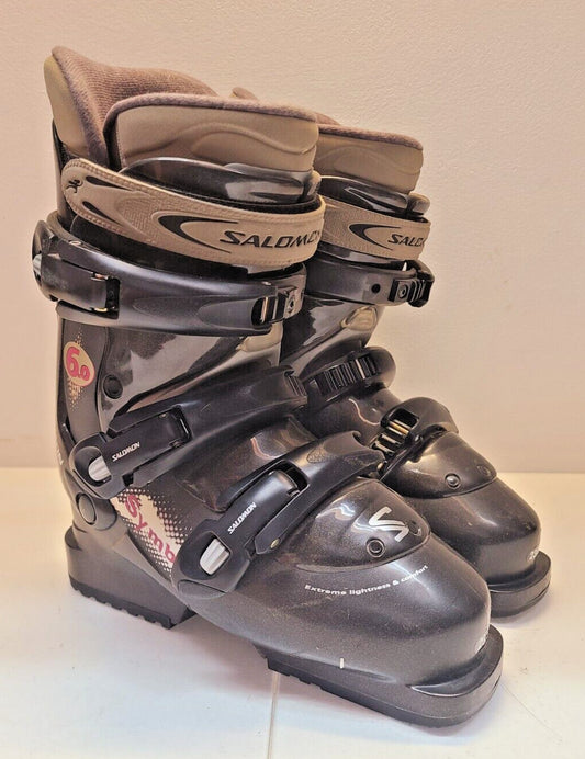 Salomon Symbio Flex 50 Ski Boots 6.0 Metal Black 23.5 | RPZ20995