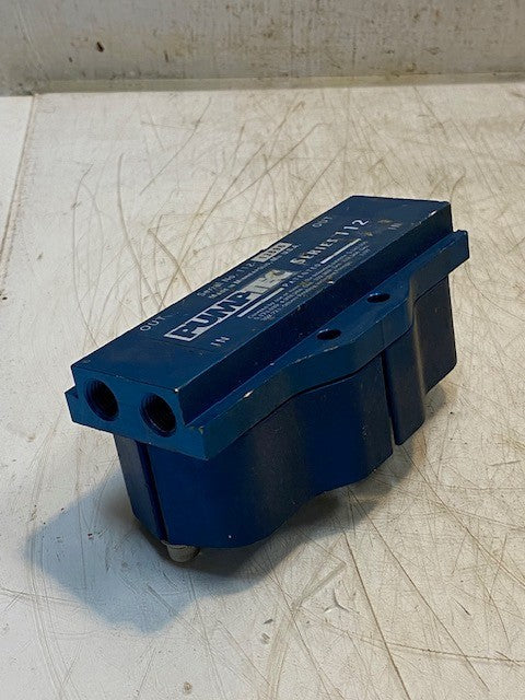 Pump Tec Pump Head Only Series 112 | 12T Series W0404-261 | 4-1/4" Ports Blue