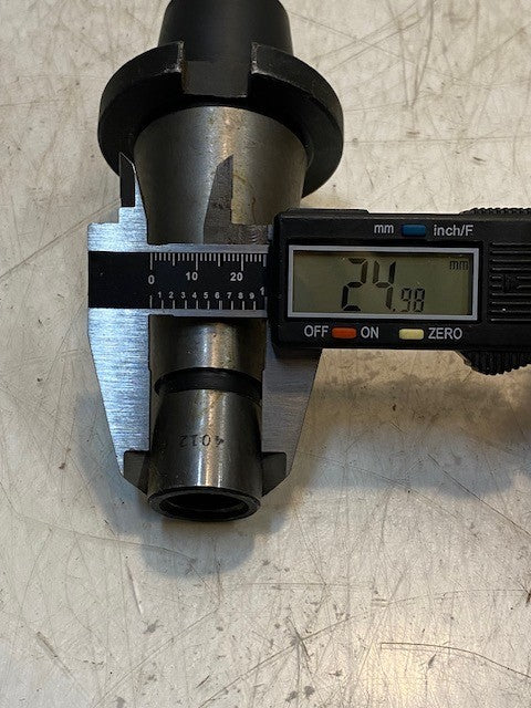 Tool Holder GM51 4012 | 5-1/2" Long 25mm End 12mm ID 63mm OD