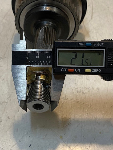 GCK Axle Drive Shaft GCK312 | 25-Spline | 24" Long | 00215 | 125708