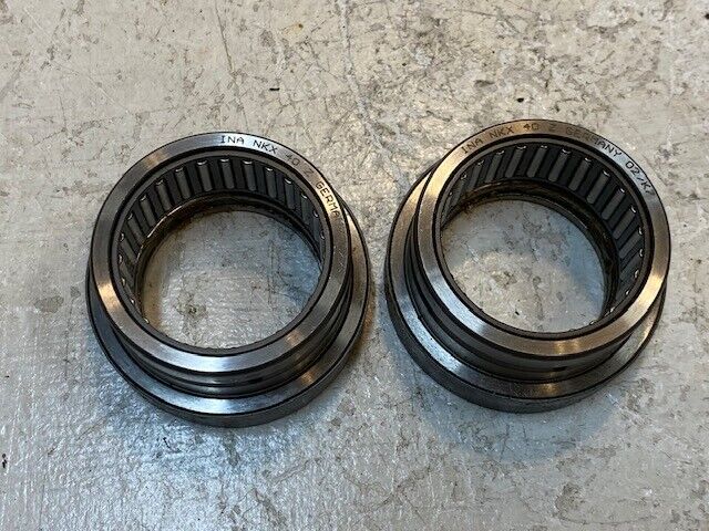 2 Quantity of INA Bearings NKX40Z 40mm Bore 61mm OD 32mm Thick (2 Quantity)