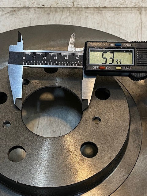 Vented Disc Brake Rotor 43512-20400 | 54mm Bore | 5x100mm | 10-7/8" Dia.