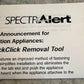 System Sensor P12015K SpectrAlert Classic Horn Strobe Wall Mounted Fire Alarm