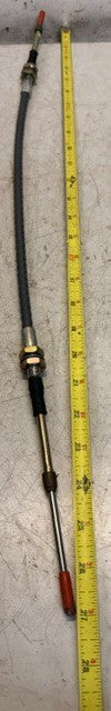 Push-Pull Control Cable 27 In Mechanical Actuation Linkage Flexible Control