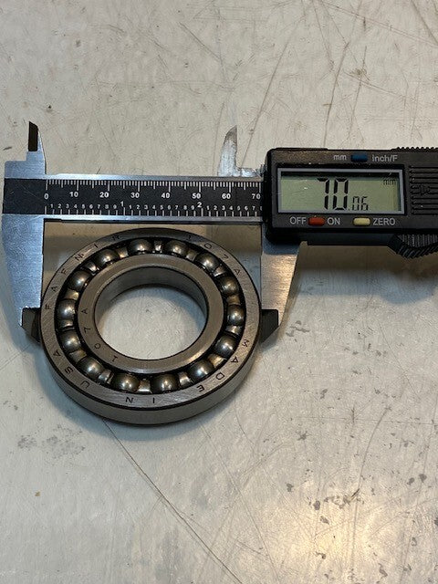 FAFNIR 107A Shielded Ball Bearing 70mm OD 35mm Bore 10mm Thick