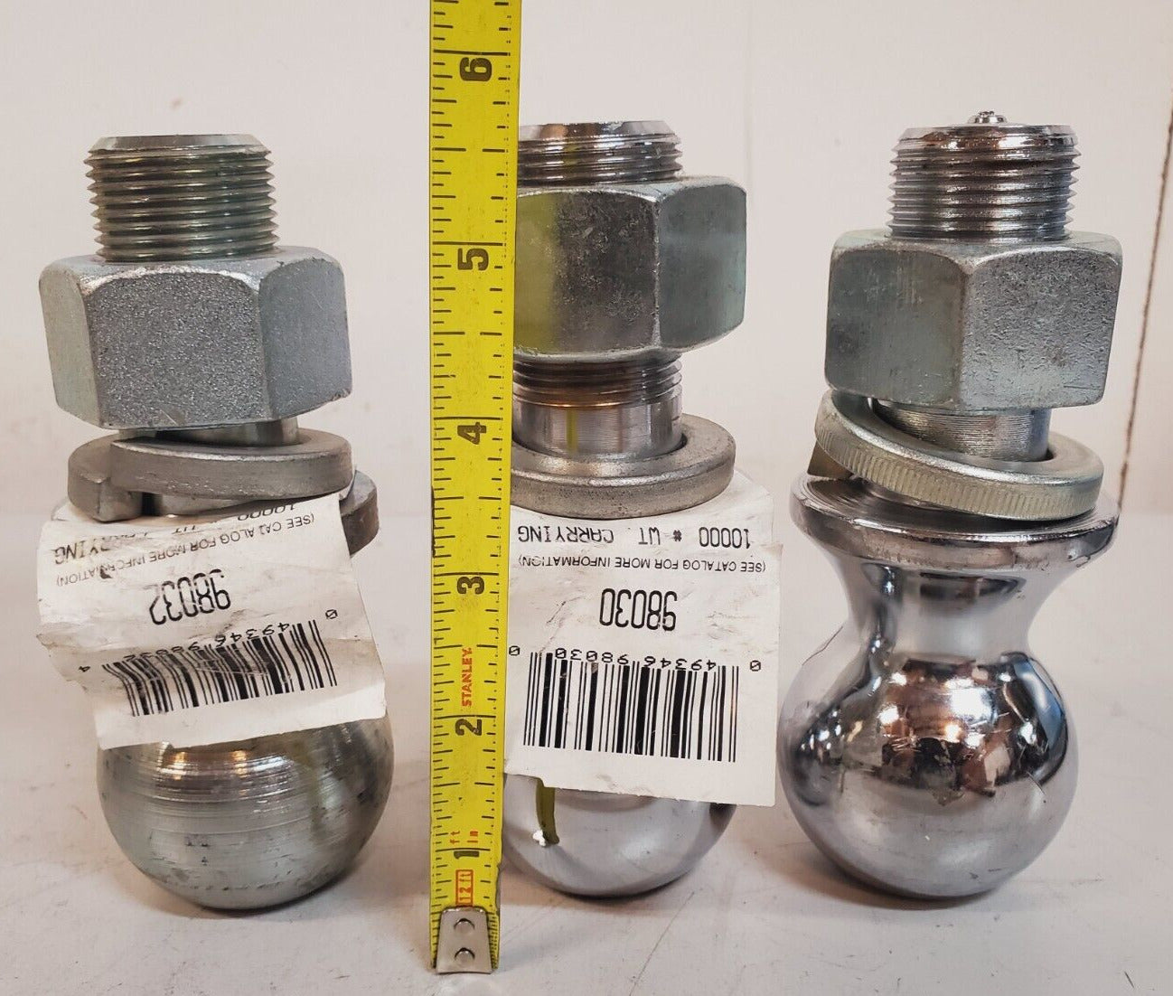 3 Qty. of Putnam Trailer Hitch Balls 2-5/16" | 10000 Lb | 98030 & 98032 (3 Qty)