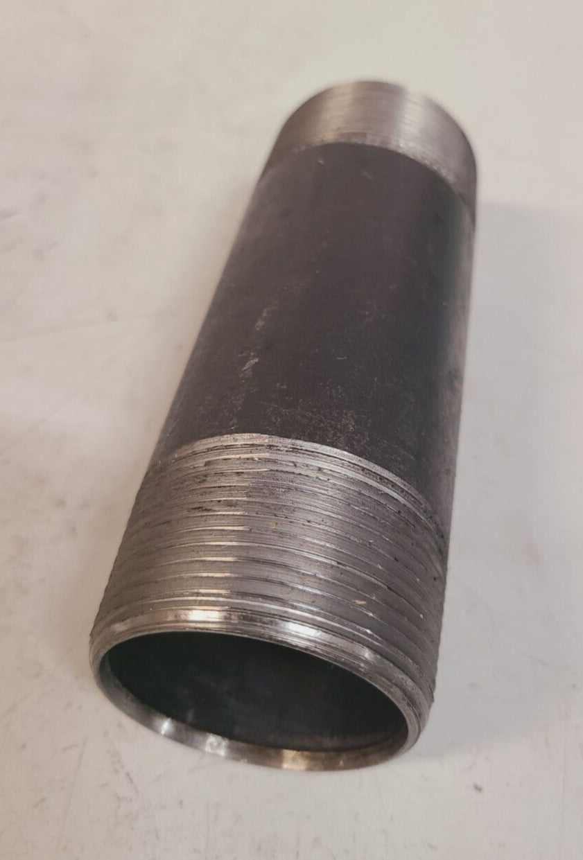 4 Quantity of Black Pipe Niples 1-3/4" x 5" | A106B | S40S | 011040308 (4 Qty)