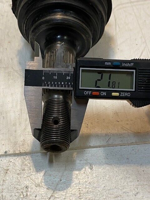 Toyota Remanufactured CV Axle LH 43420-02071-84 | 25mm End 22mm Shaft 22mm End