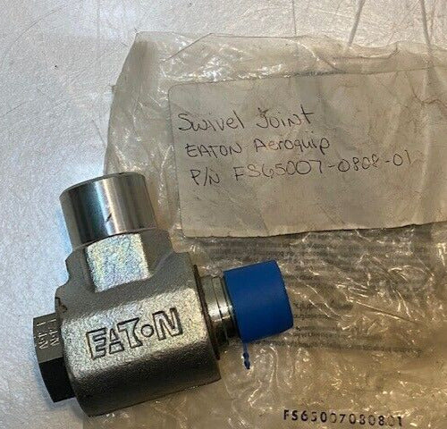 Eaton Swivel Joint Zinc Plated Steel FS65007-0808-01 | 18mm ID 21mm Thread