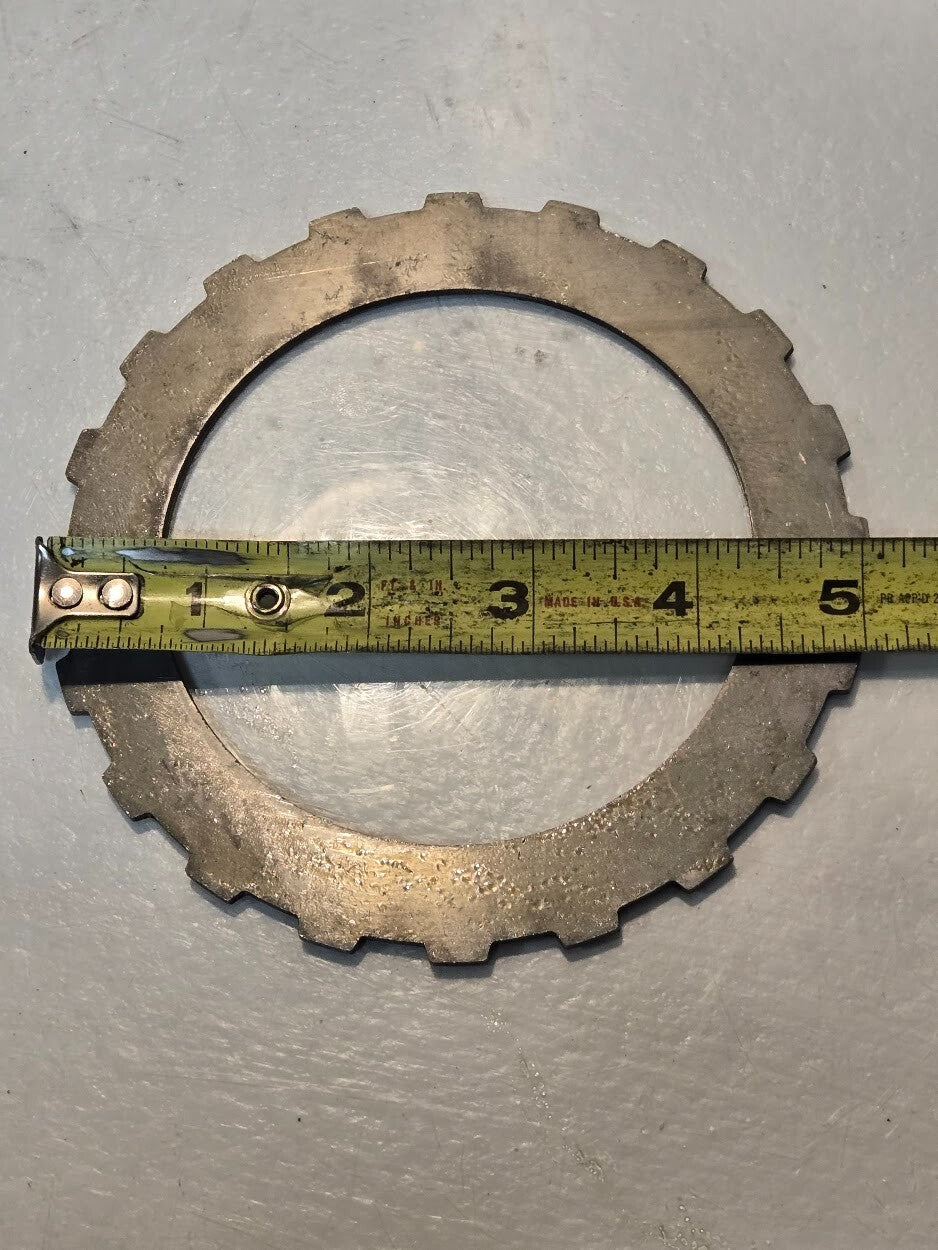 25 Quantity of 20 Tooth Clutch Plates 5-1/16" OD 93.4mm ID 2mm Thick (25 Qty)