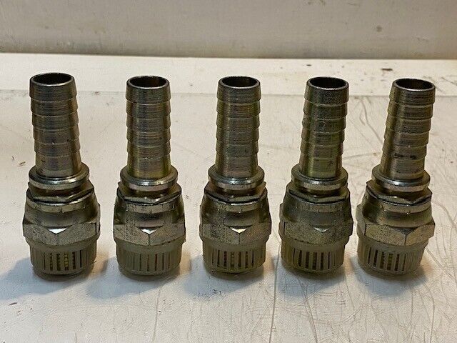 5 Quantity of Gates 12MPX Barb Flare Hose Hex Fittings (5 Quantity)