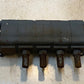 Four-Section Gear Type Hydraulic Flow Divider Combiner 13" Long 7" Wide 5" Tall