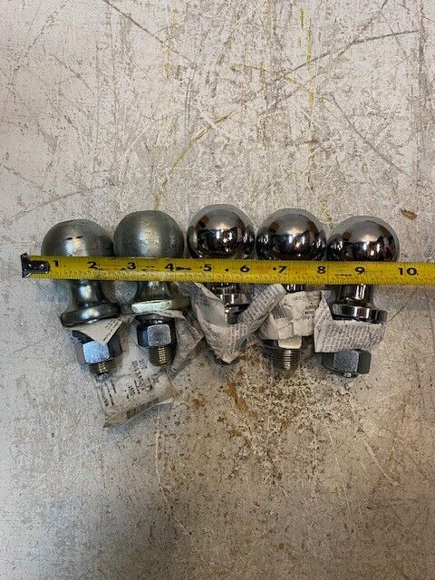 5 Qty of Husky & Draw-Tite 2" 3,500 lbs Trailer Ball Hitches 1-5/8" Shank -5 Qty