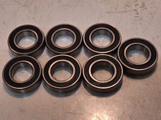 7 Quantity of Ball Bearings 6005RS | 47 mm OD x 25 mm OD x 12 mm Thick (7 Qty)