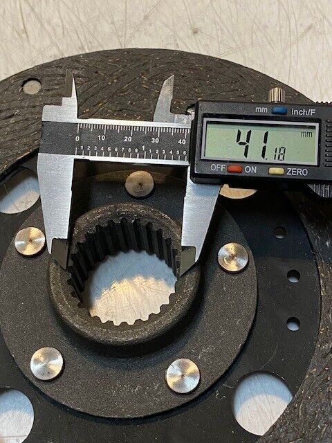 LuK Raybestos Clutch Friction Disc B-8402 | 25-Spline | 41mm Bore | 8-3/4" Dia.