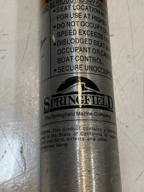 Springfield Marine King Pin Boat Seat Post 8123050 Class B  25-1/2" Long