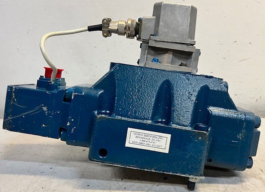 Global Servo Hydraulics Inc. Proportional Servo Valve J663D-109A Heavy Duty Unit