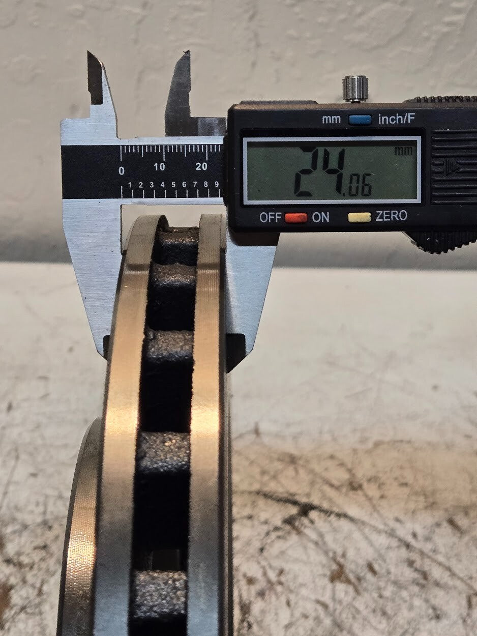 2 Quantity of Brake Rotors 5329 | 10 1/4" Diameter | 5x100mm Bolt Pattern