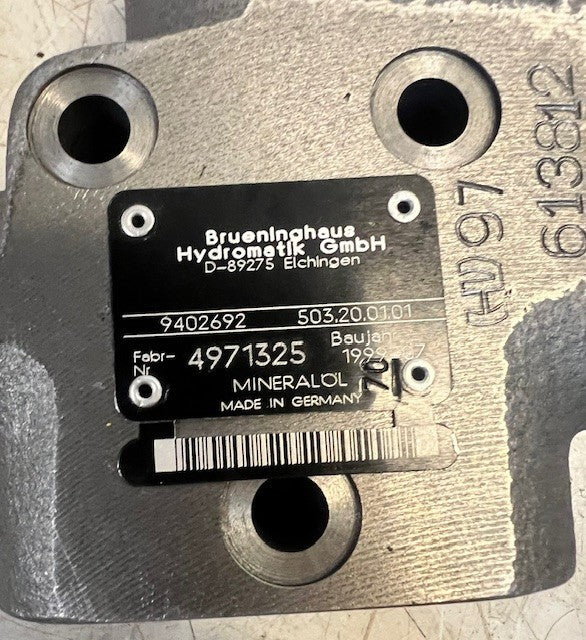 Brueninghaus Hyromatik Hydraulic Valve Model 503.20.01.01 | 4971325 Replacement