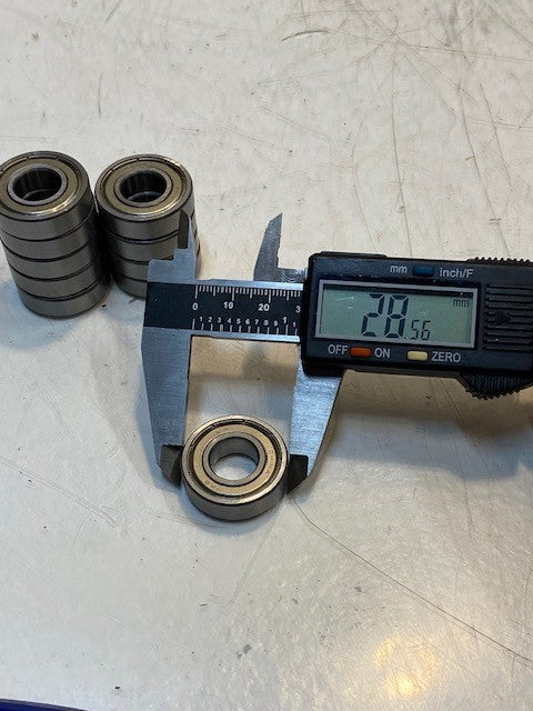 10 Quantity of CW China 7R8 Single Row Ball Bearings 29x13x8mm (10 Quantity)