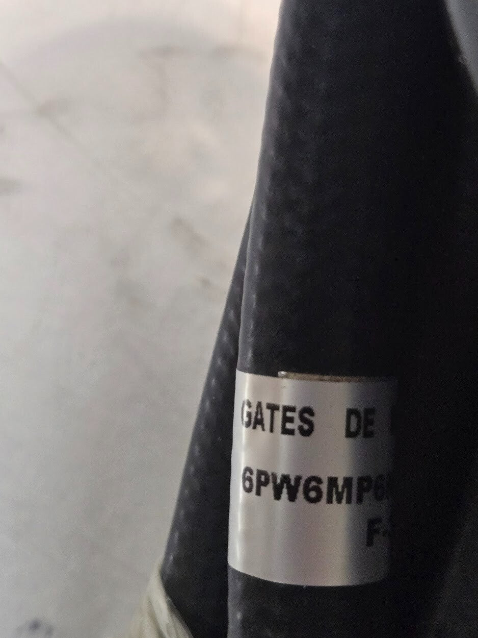 Gates Pressure Washer Hose Assembly 6PW6MP6MPX600BR 50' Long 3/8" Hose 3/8" MPT