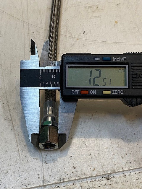 6 Quantity of Disconnect Hoses 8.25" #37 (6 Quantity)