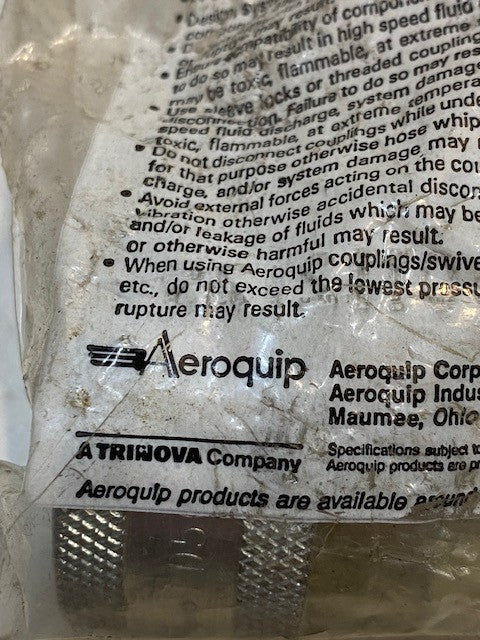 Aeroquip Hydraulic Coupling Adapter 56011212S | FD56 Series | 25900