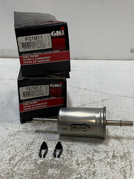 2 Quantity of GKI Fuel Filters FG1011 (2 Quantity)