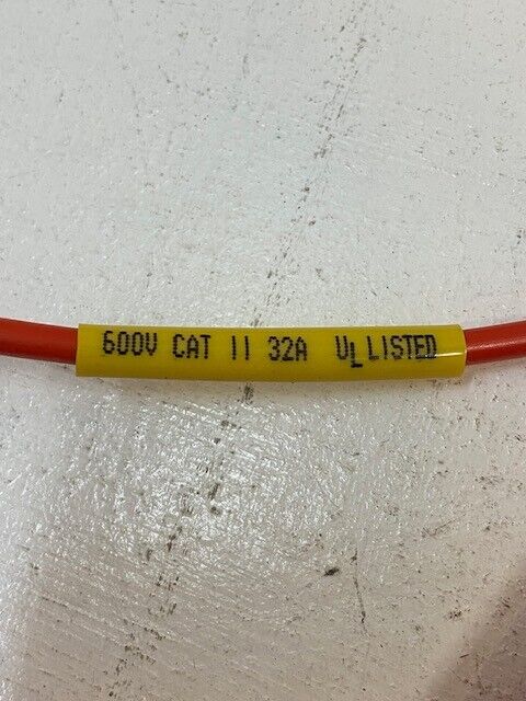 16 Quantity of CAT Red Connection Leads 28" L, 8951-20, D-61158 (16 Qty)