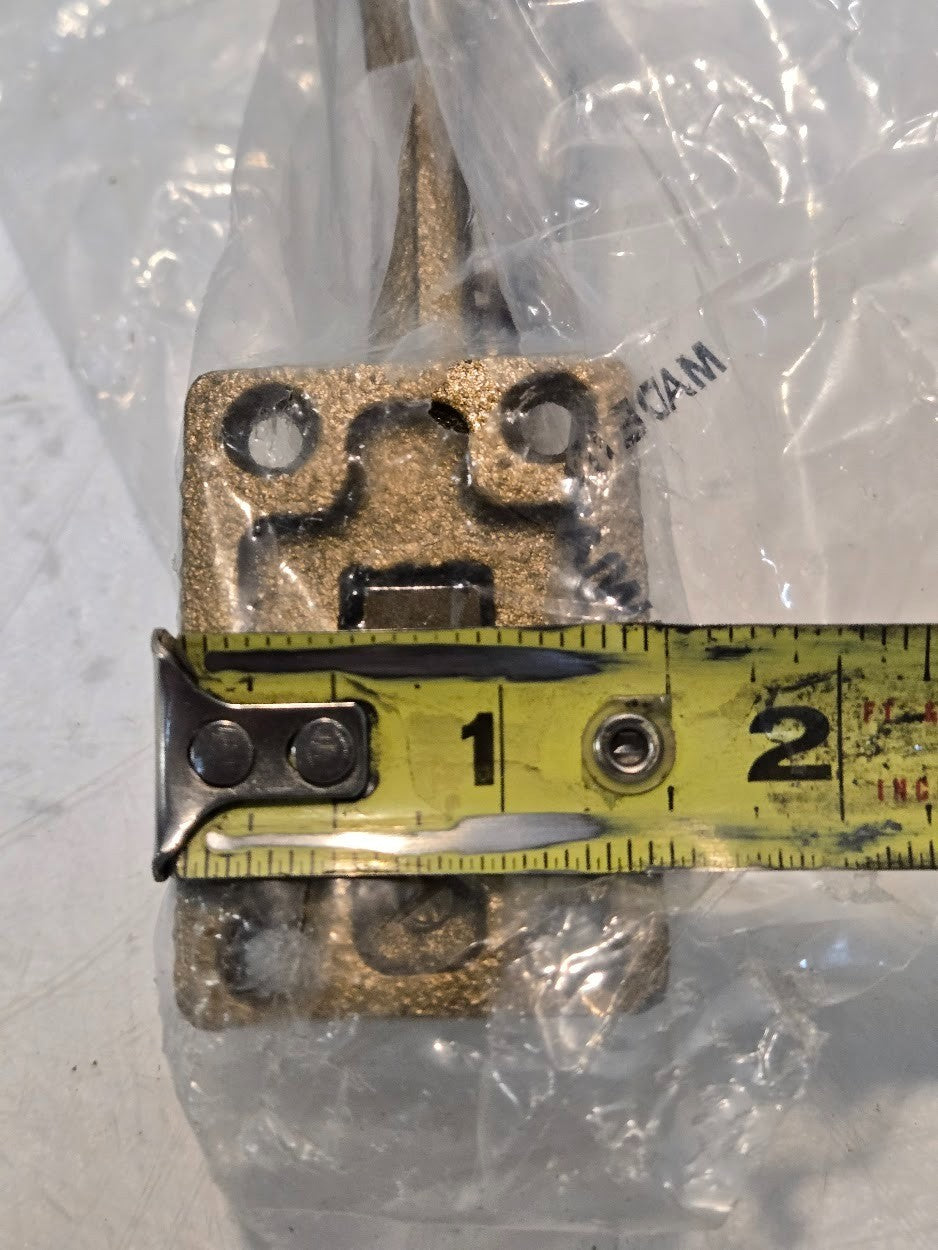 3 Quantity of Door Mount Kick Down Door Stops with Rubber Bumpers | 5 in (3 Qty)