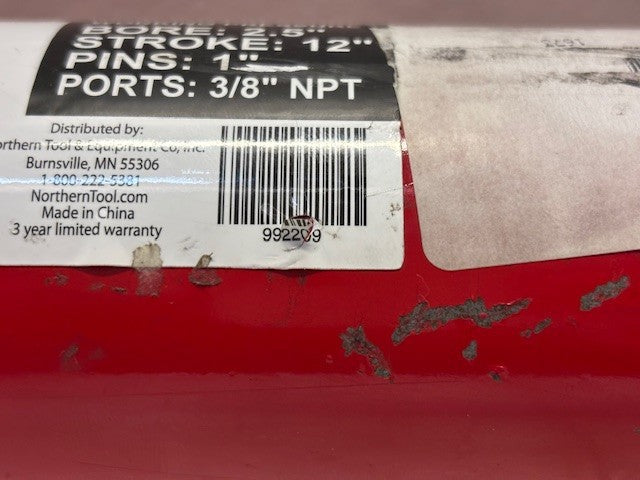 NorTrac Heavy-Duty Welded Hydraulic Cylinder 3,000 PSI | 992209