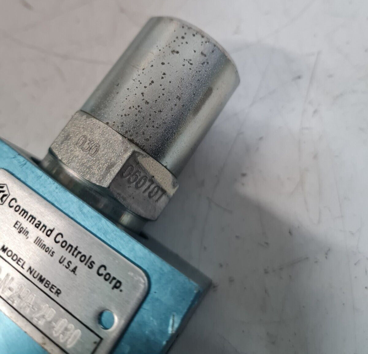 Command Control Corp Pressure Relief Valve POCX-10-N-2PA-2P-030 | 050707