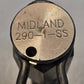 Midland 290-1-SS Body Cap | 6" Length | 3/4" NPT | 31.5mm Hex