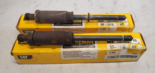 2 Quantity of Cat Remanufactured Fuel Injector Nozzles 0R-3418 (2 Qty)